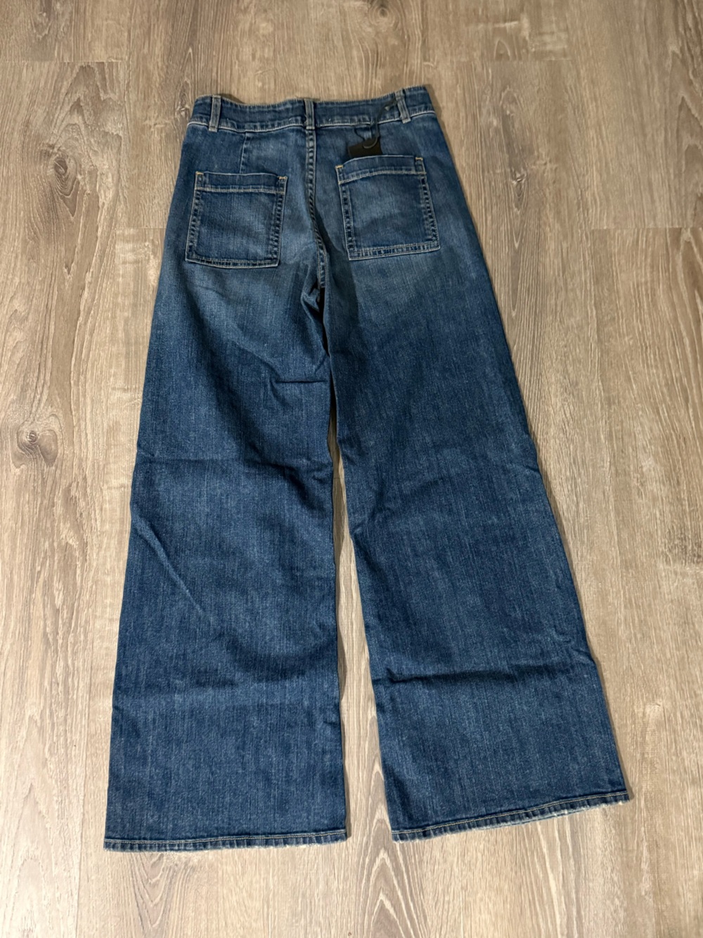 Nili lotan Megan jean 25 classic wash wide leg nwt $440 - Picture 7 of 9